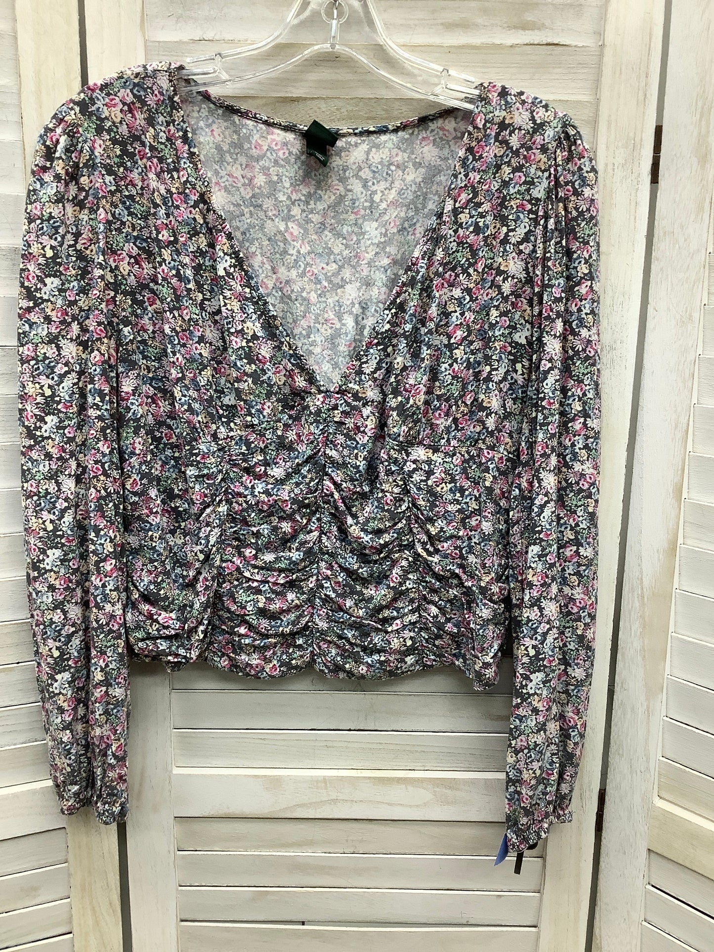 Top Long Sleeve By Wild Fable Size: 2x