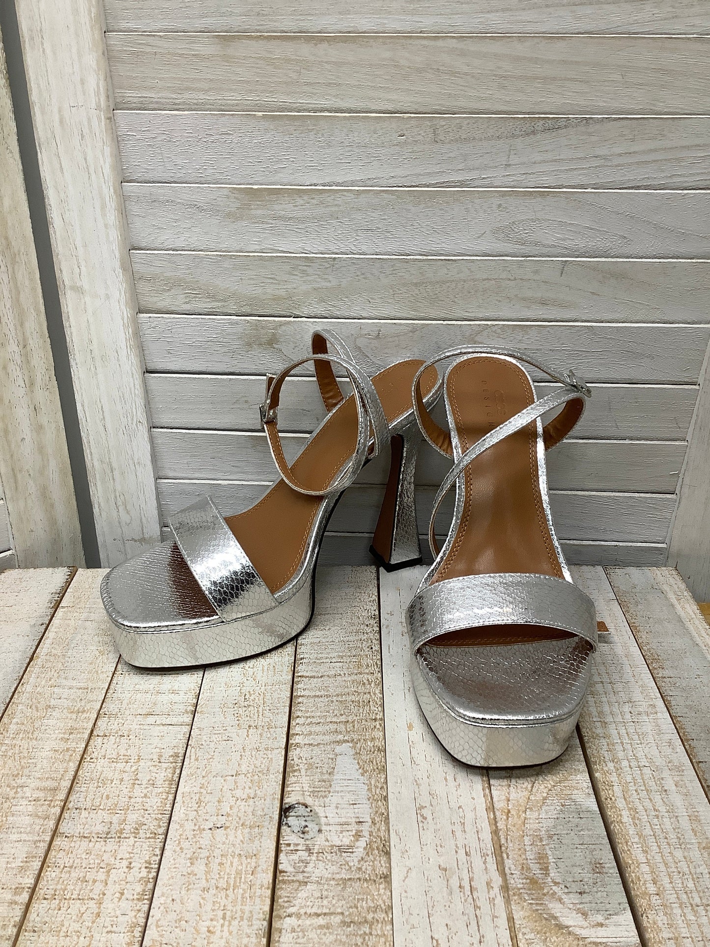 Shoes Heels Block By Asos Size: 8