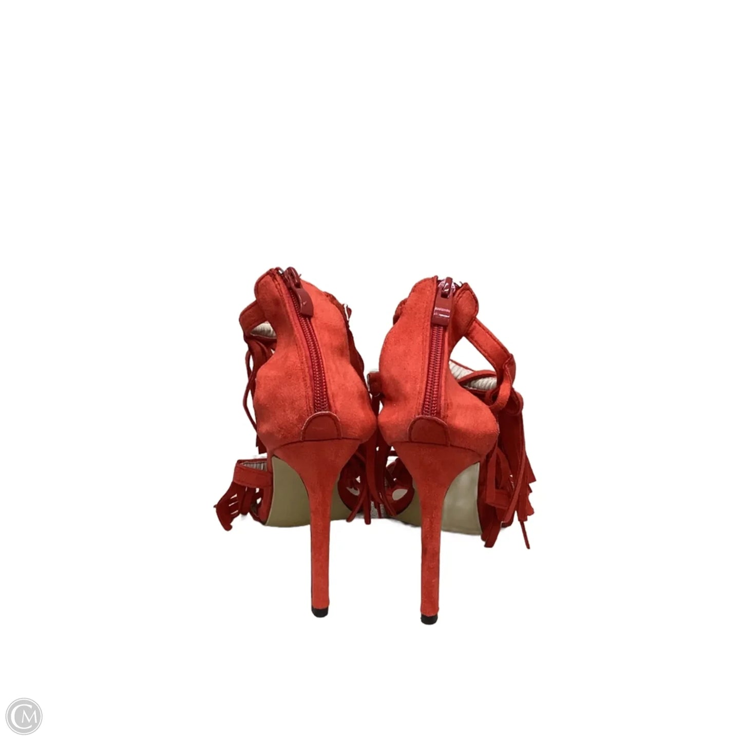 Shoes Heels Stiletto By Clothes Mentor In Red, Size: 9