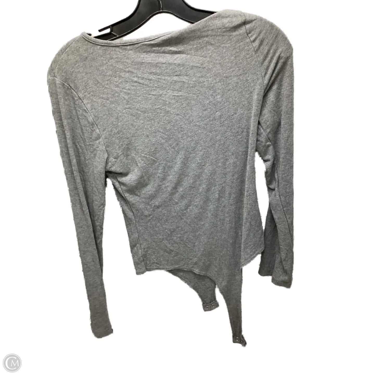 Bodysuit By Clothes Mentor In Grey, Size: M
