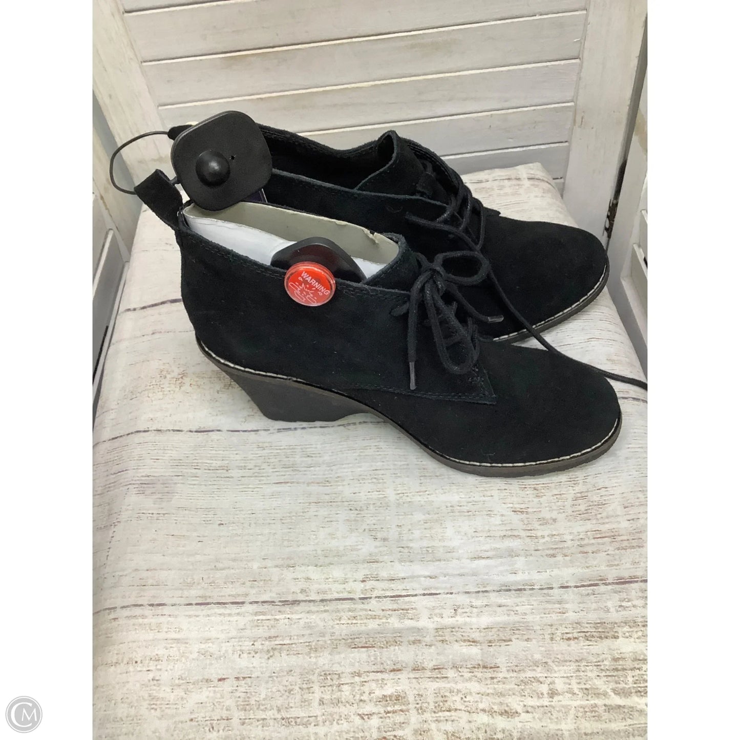 Boots Ankle Heels By White Mountain In Black, Size: 8.5