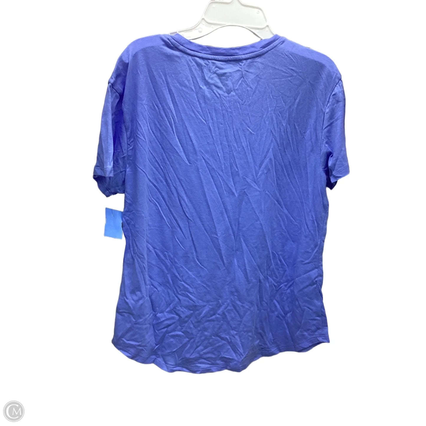 Top Short Sleeve By Reebok In Blue, Size: S