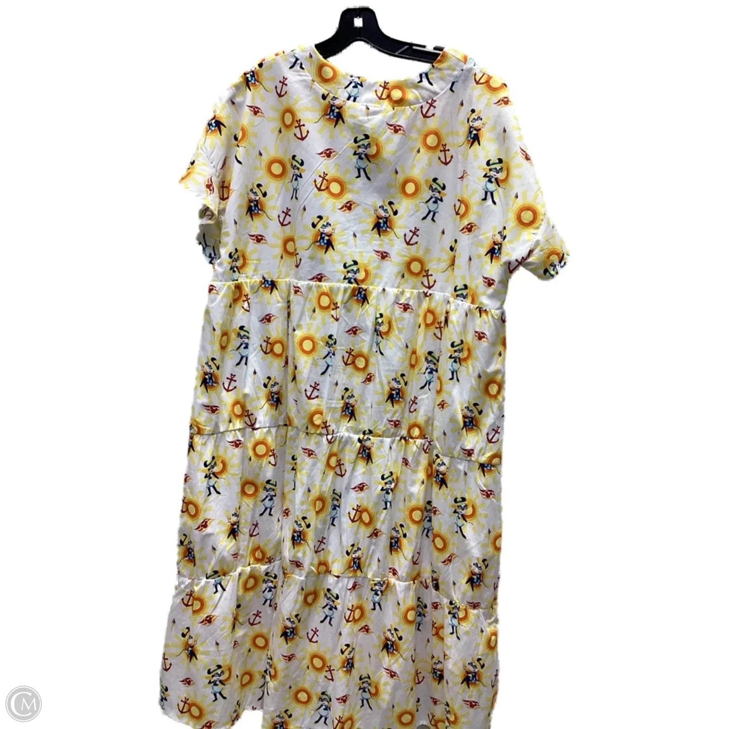 Dress Casual Maxi By Disney Store In Multi-colored, Size: Xxl