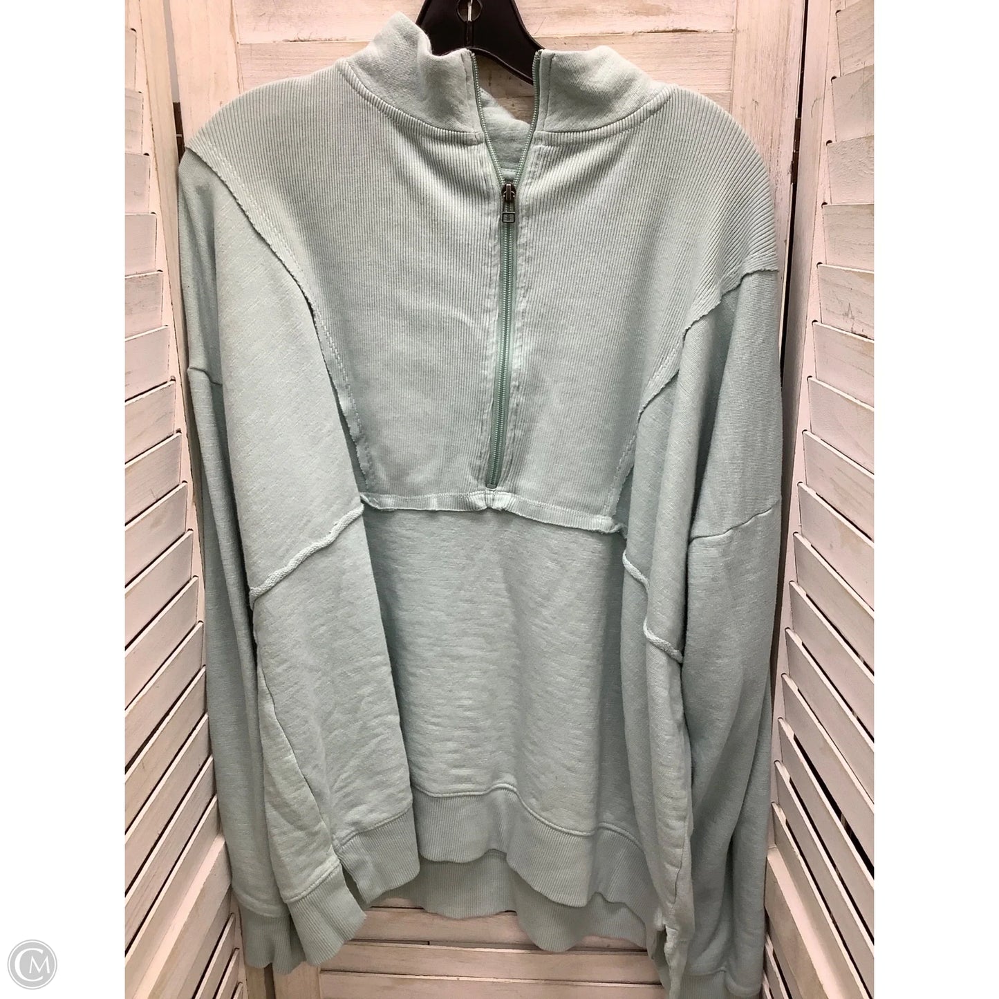 Athletic Jacket By Wonderly In Blue, Size: Xl