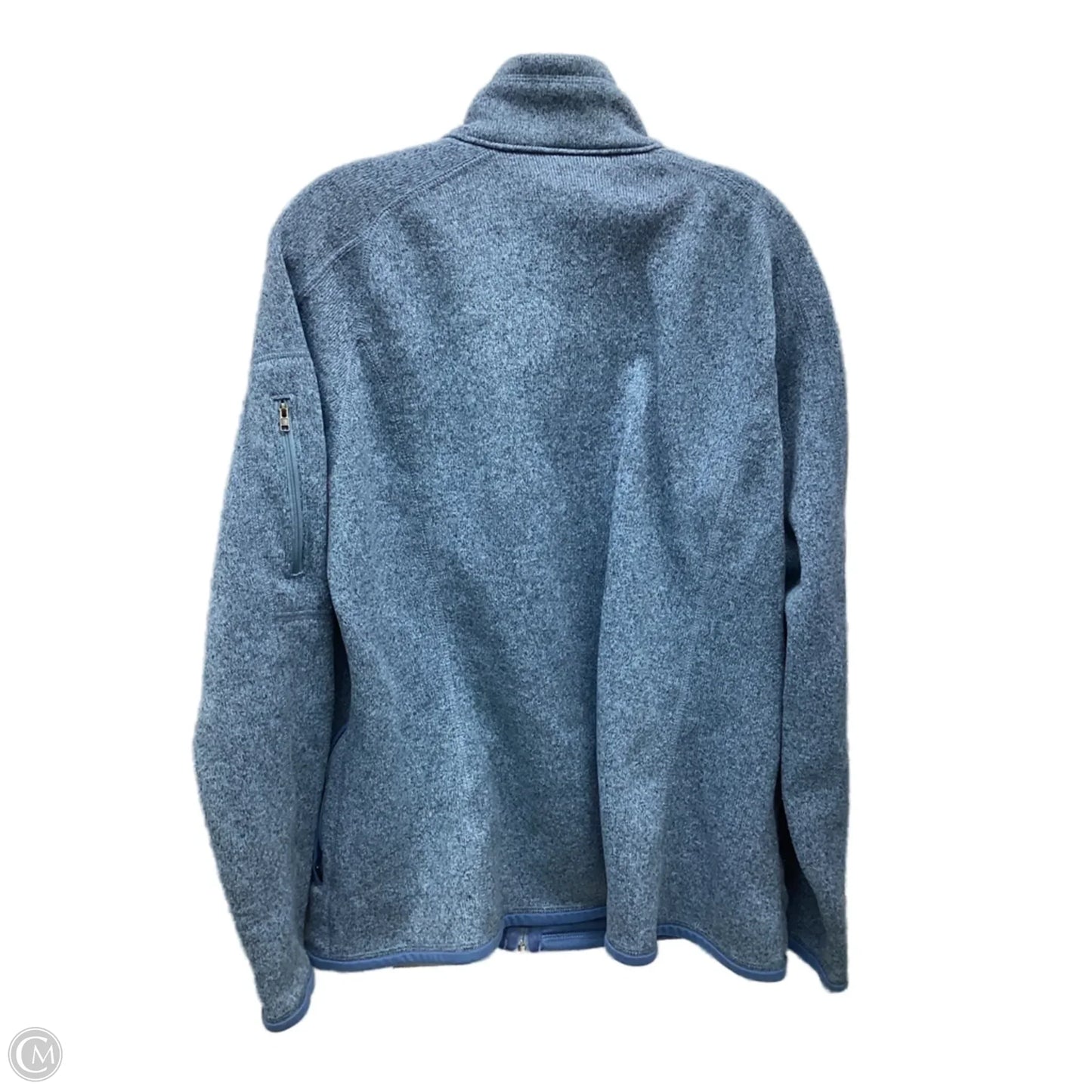 Jacket Fleece By Patagonia In Blue, Size: Xxl