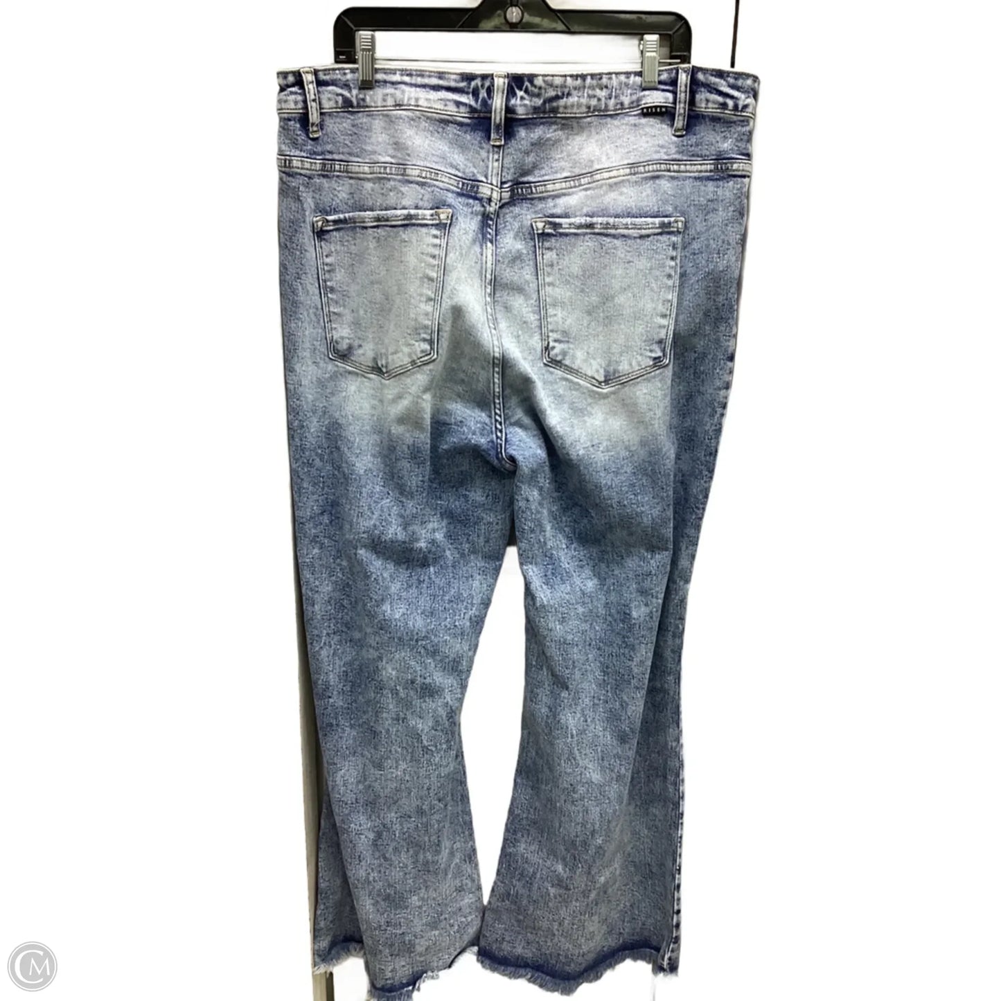 Jeans Boot Cut By Risen In Blue Denim, Size: 3x