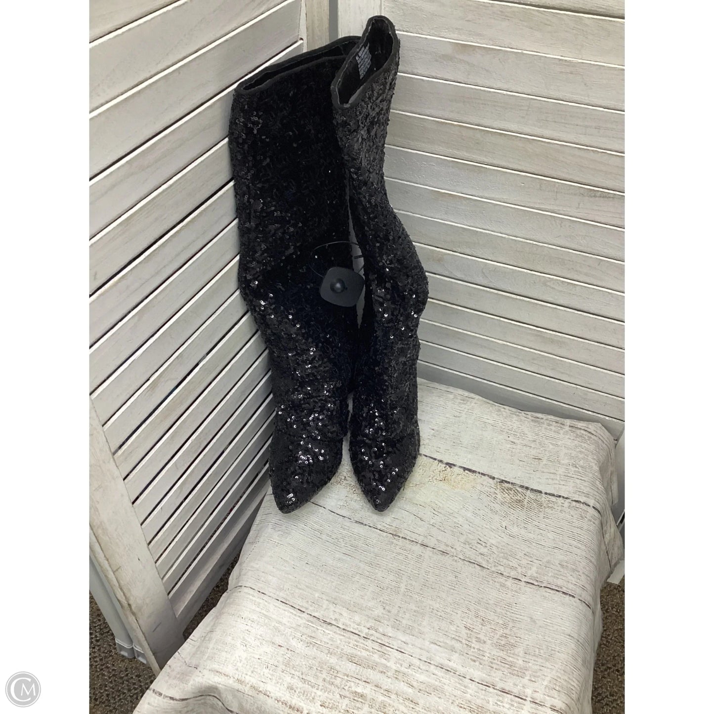 Boots Knee Heels By A New Day In Black, Size: 8.5