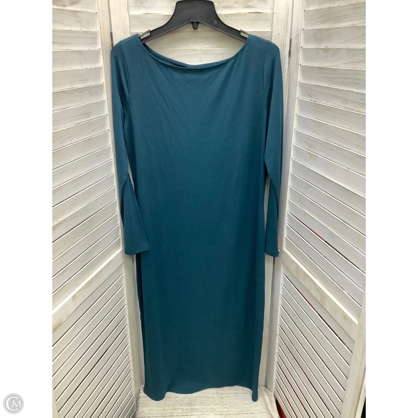 Dress Casual Midi By Wild Fable In Blue, Size: Xl