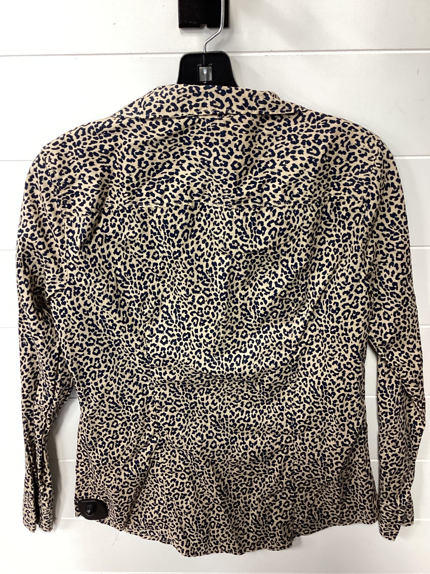 Top Ls By J. Crew In Animal Print, Size:S