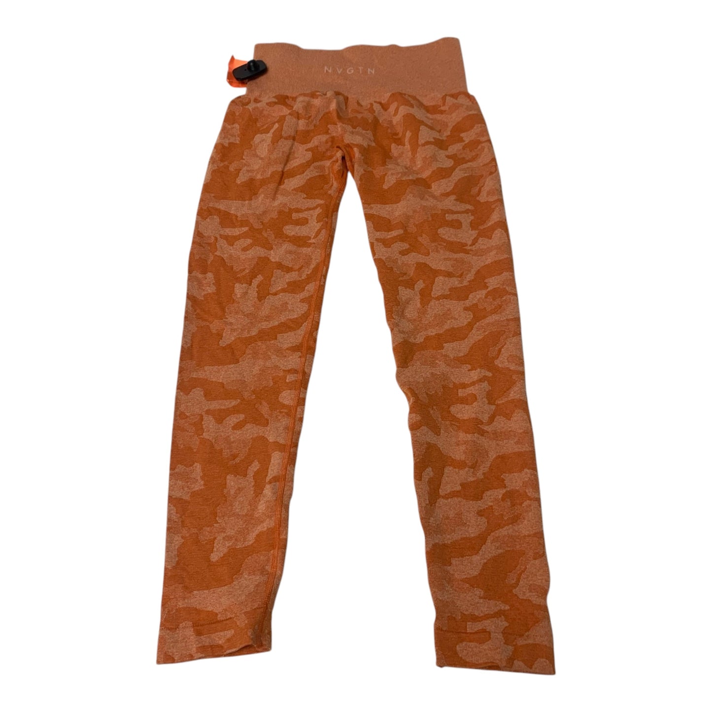 Athletic Leggings By NVGTN In Orange, Size: M