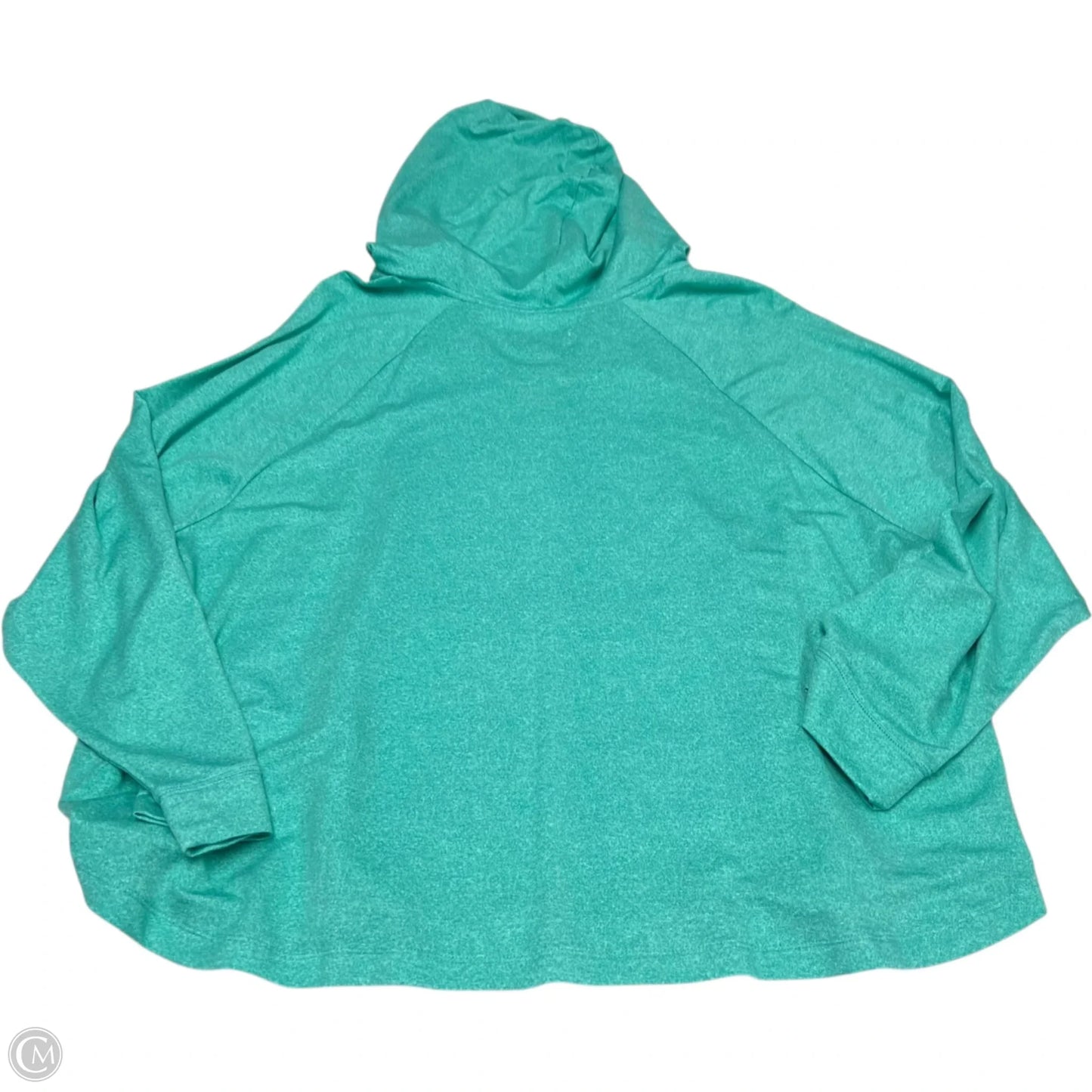 Athletic Top Long Sleeve Hoodie By Koolaburra By Ugg In Blue, Size: 3x