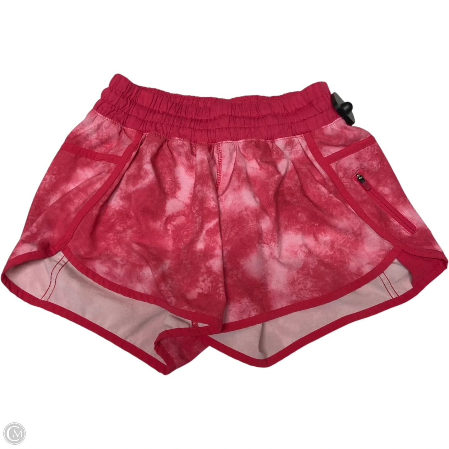 Athletic Shorts By Lululemon In Pink, Size: S