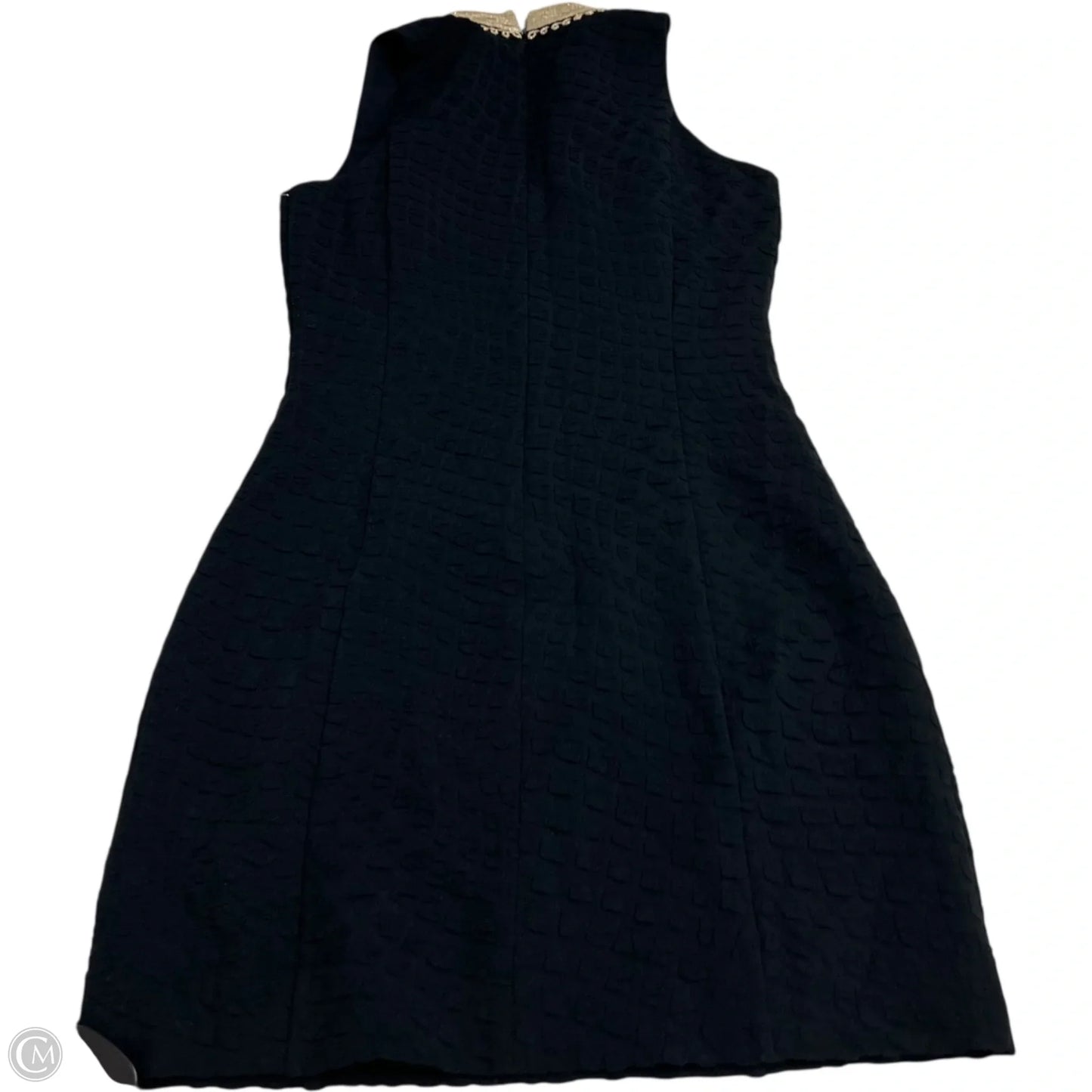 Dress Designer By Lilly Pulitzer In Black & Gold, Size: Xxs