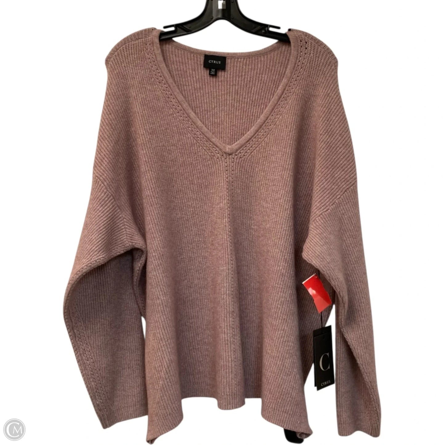 Sweater By Cyrus In Purple, Size: 3x