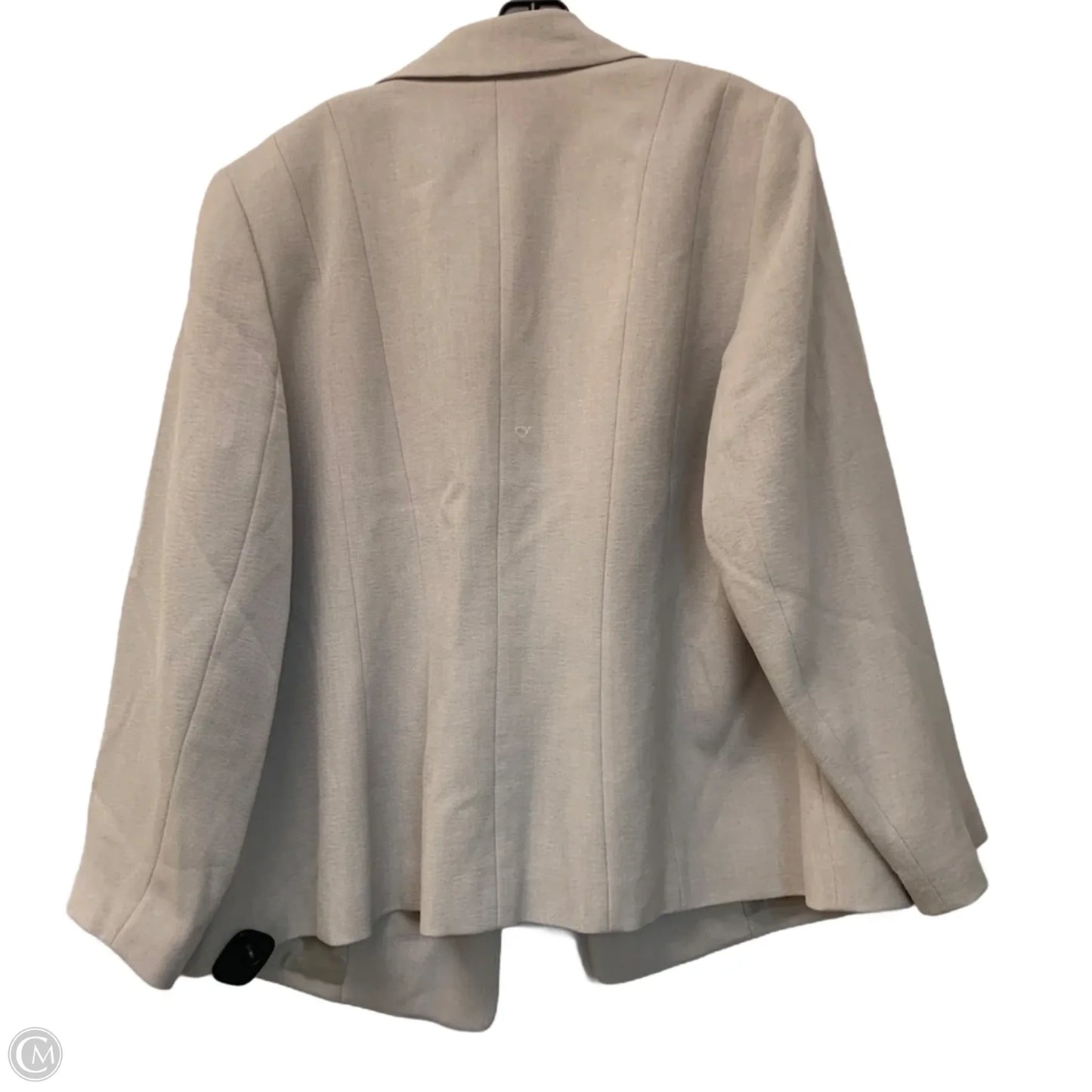 Blazer By Kasper In Cream, Size: 1x