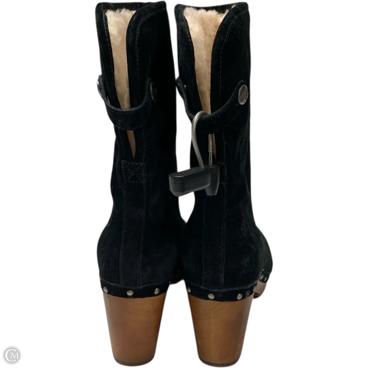 Boots Designer By Ugg In Black, Size: 7