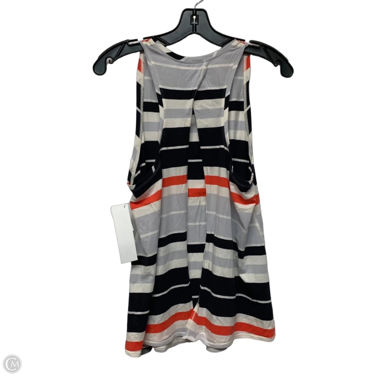 Athletic Tank Top By Lululemon In Blue Red & White, Size: S
