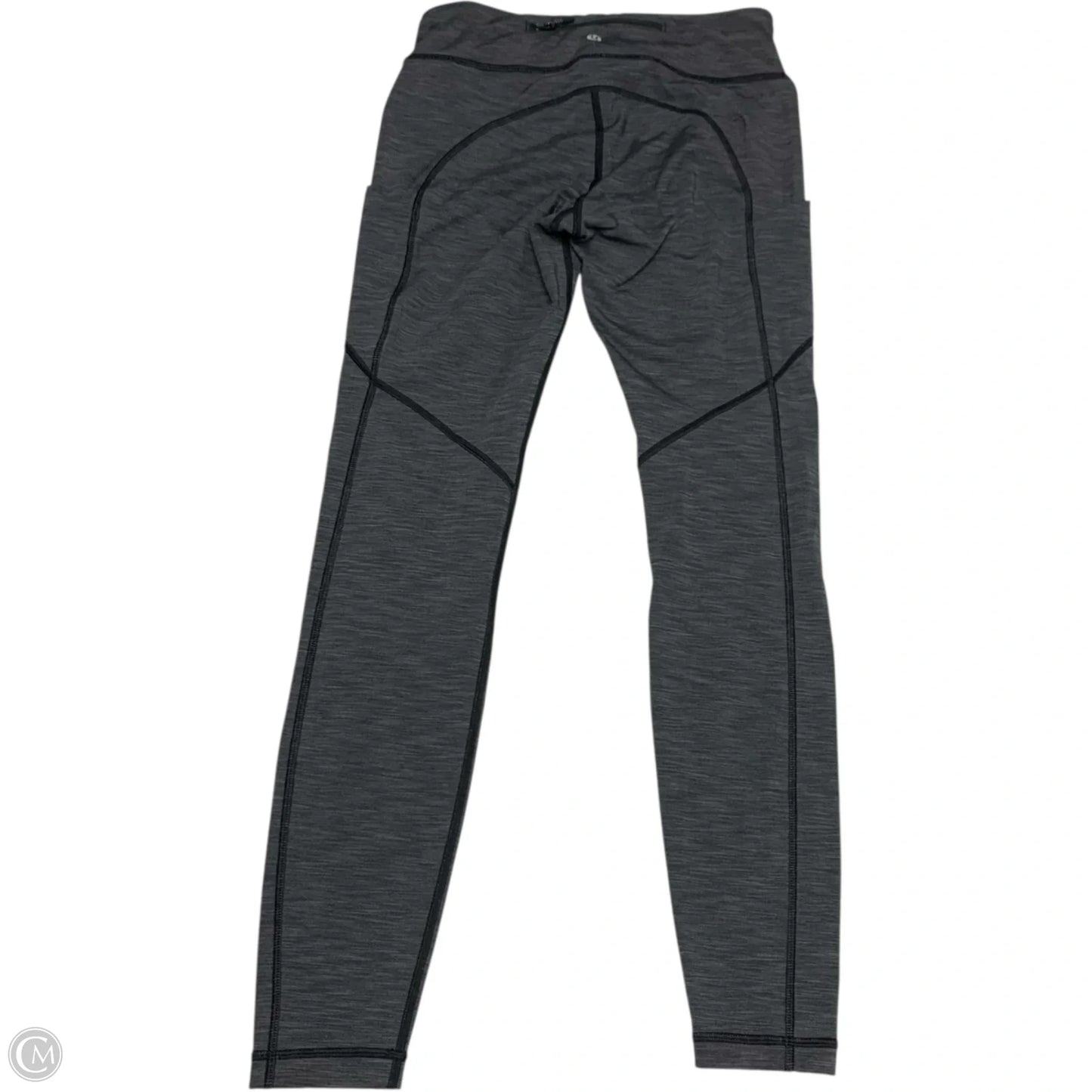 Athletic Leggings By Lululemon In Grey, Size: S