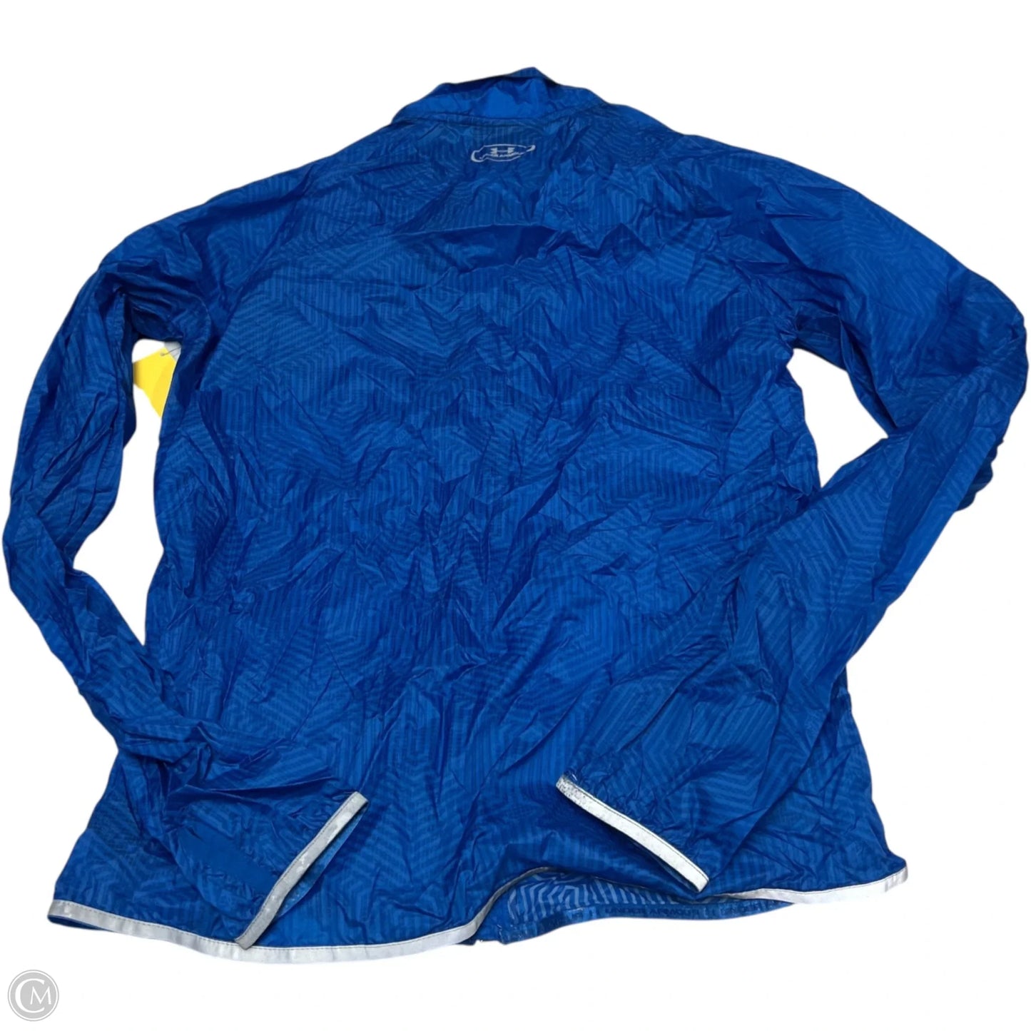 Athletic Jacket By Under Armour In Blue, Size: M
