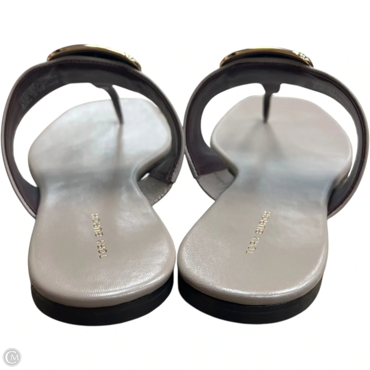Sandals Designer By Tory Burch In Taupe, Size: 8.5