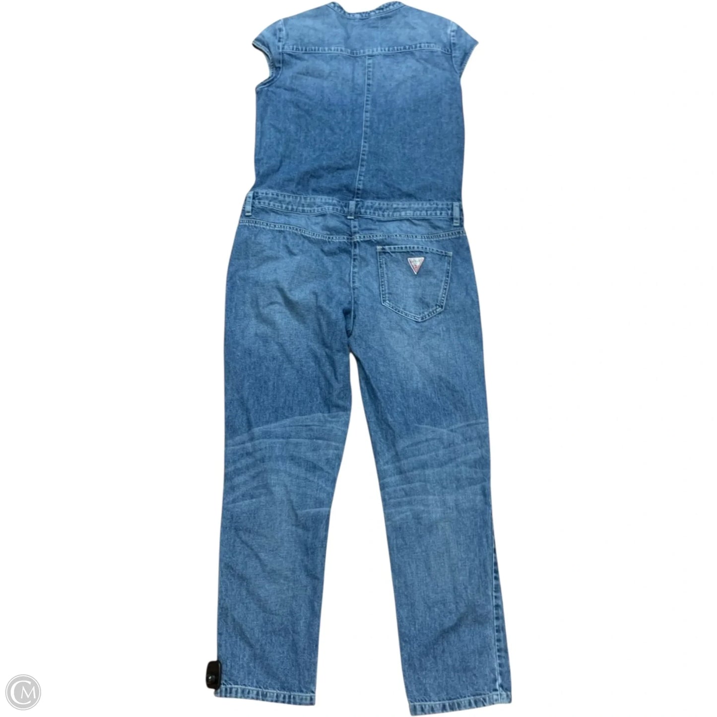 Jumpsuit By Guess In Blue Denim, Size: M