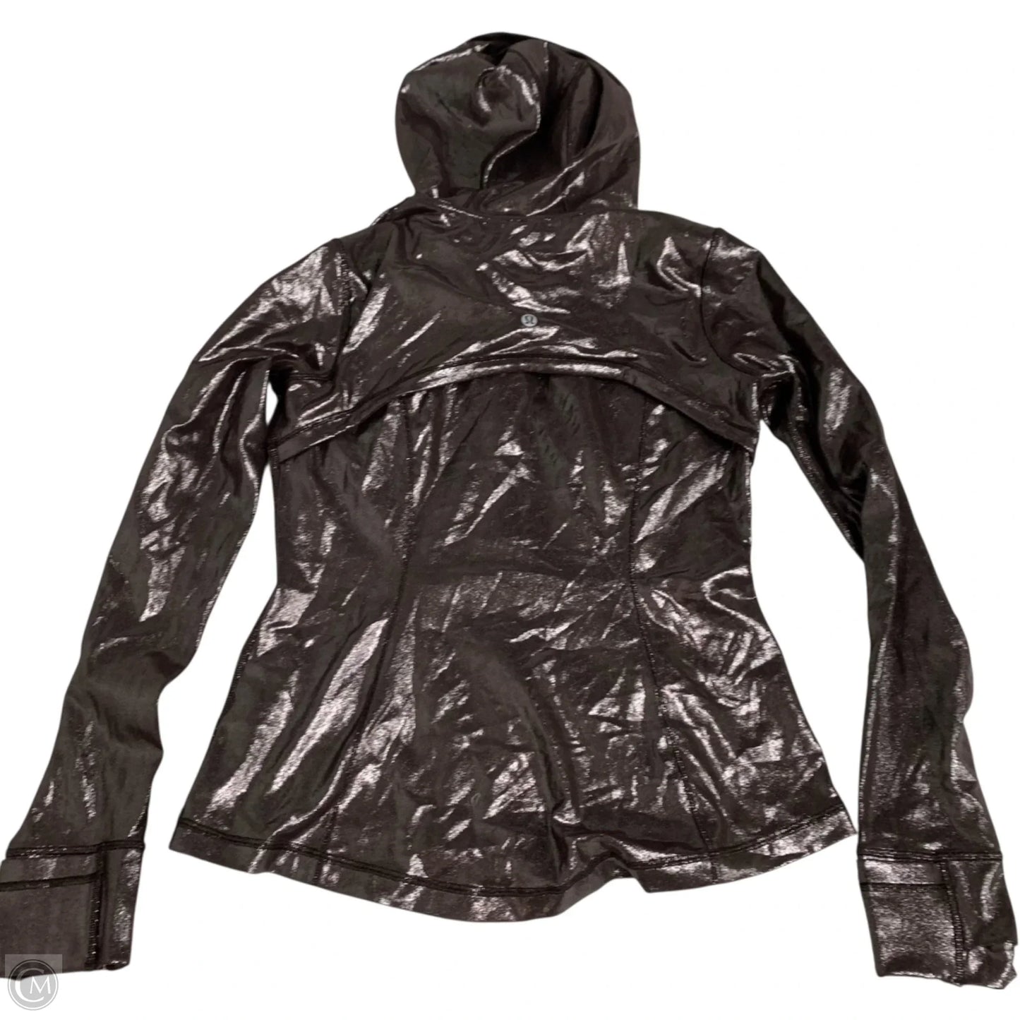 Athletic Jacket By Lululemon In Bronze, Size: M