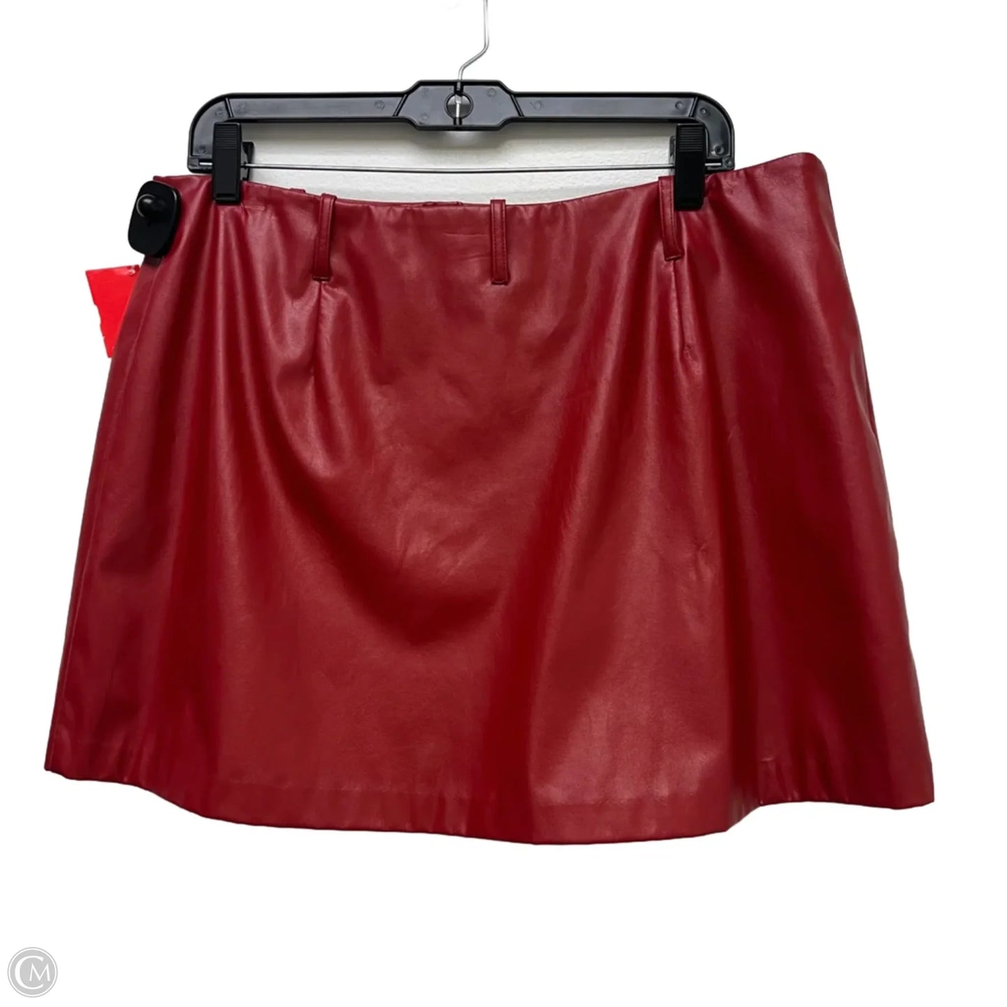 Skirt Mini & Short By Saunders In Red, Size: L