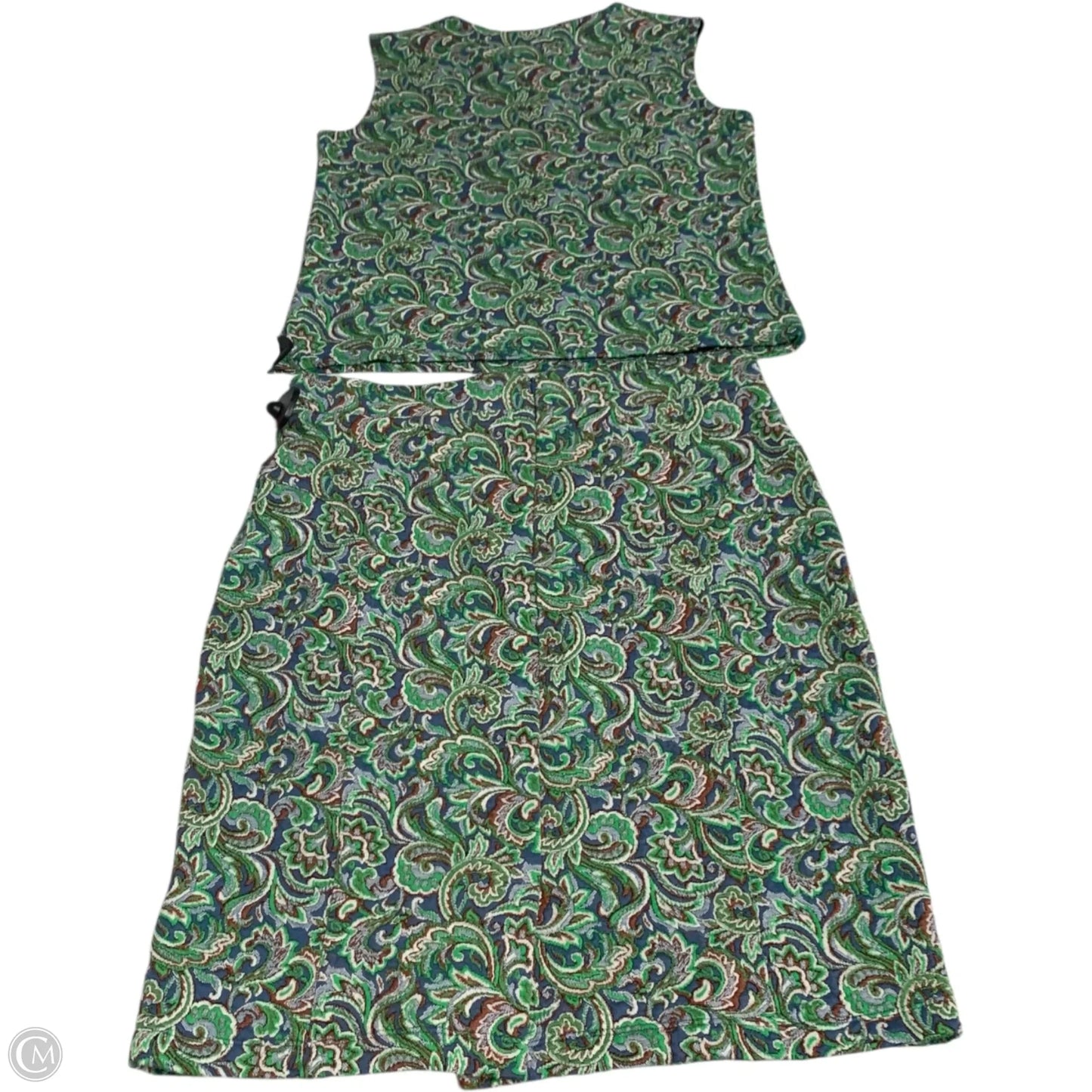 Skirt Set 2pc By Maeve In Green, Size: L