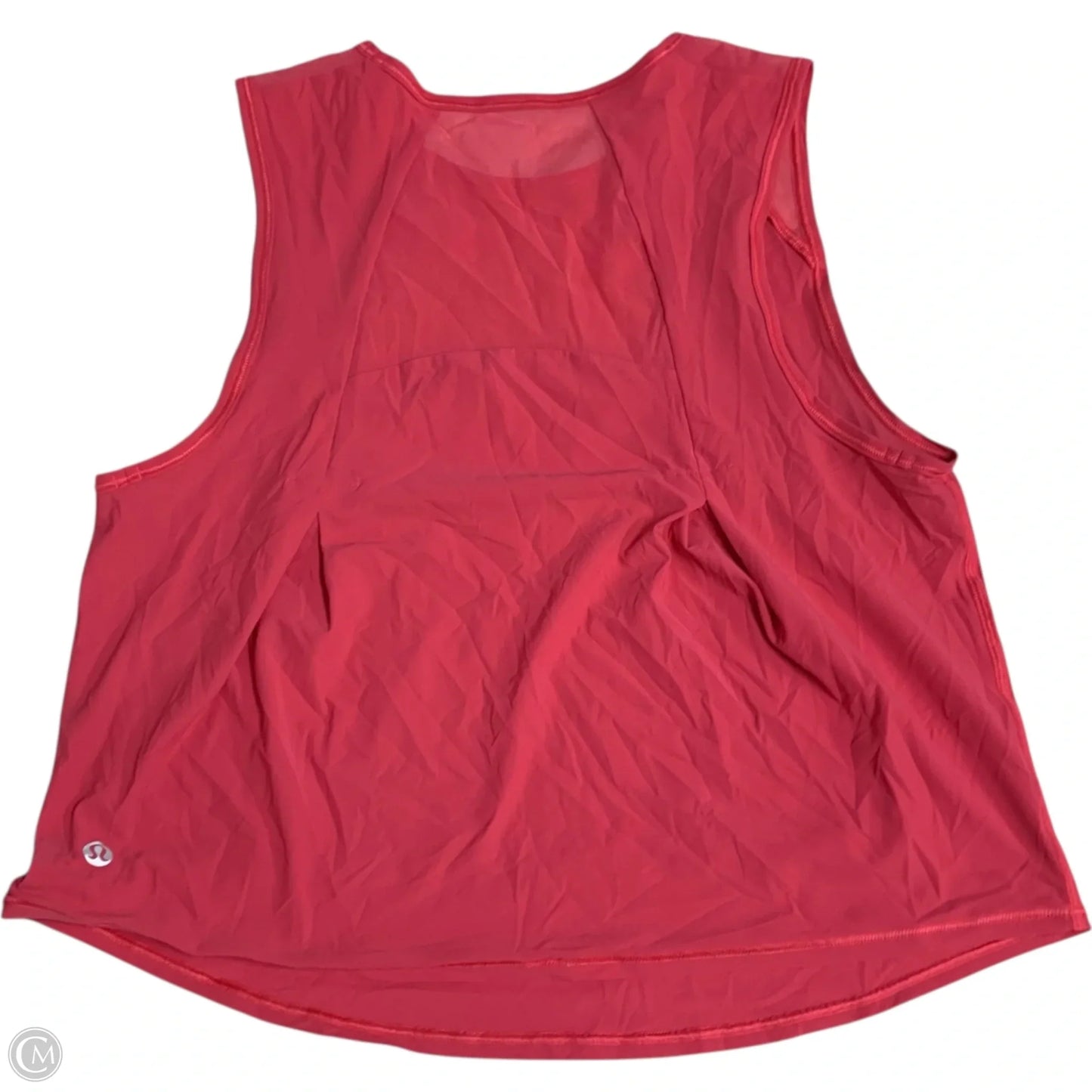 Athletic Tank Top By Lululemon In Pink, Size: S
