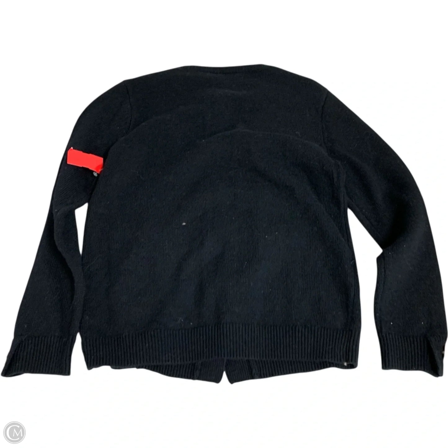 Sweater Cardigan By Sail To Sable In Black, Size: M