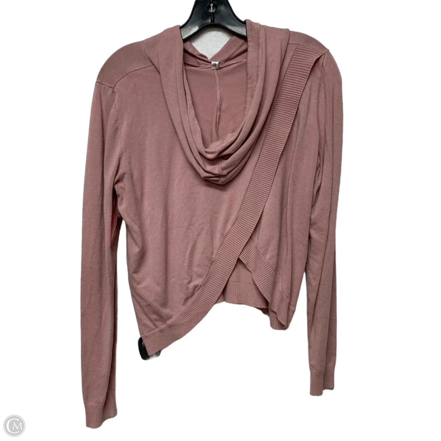 Sweatshirt Hoodie By Fabletics In Pink, Size: L