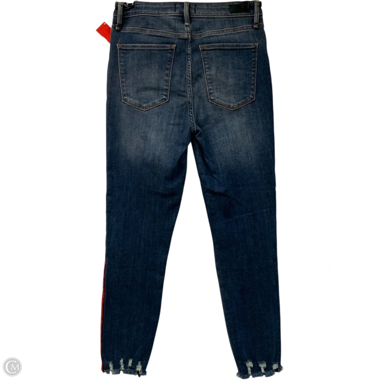 Jeans Skinny By Abercrombie And Fitch In Blue Denim, Size: 8