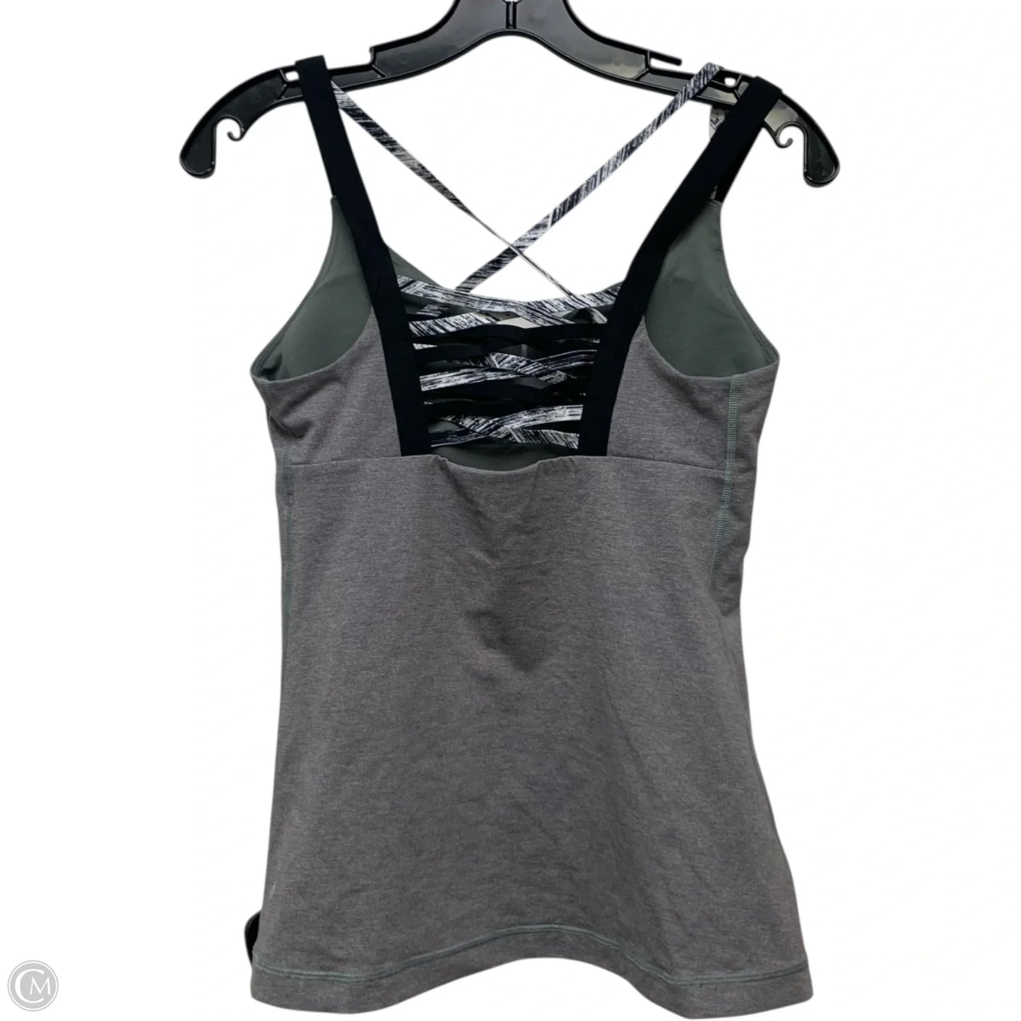 Athletic Tank Top By Lululemon In Grey, Size: S