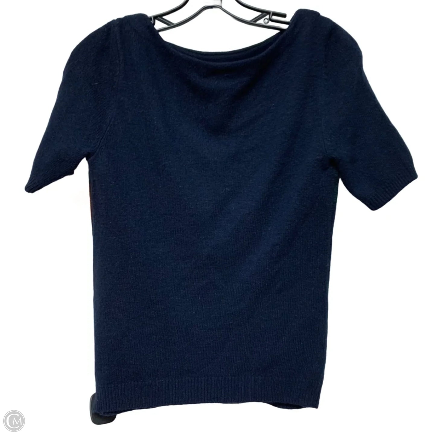 Sweater Short Sleeve By Lauren By Ralph Lauren In Blue & Green, Size: Xs