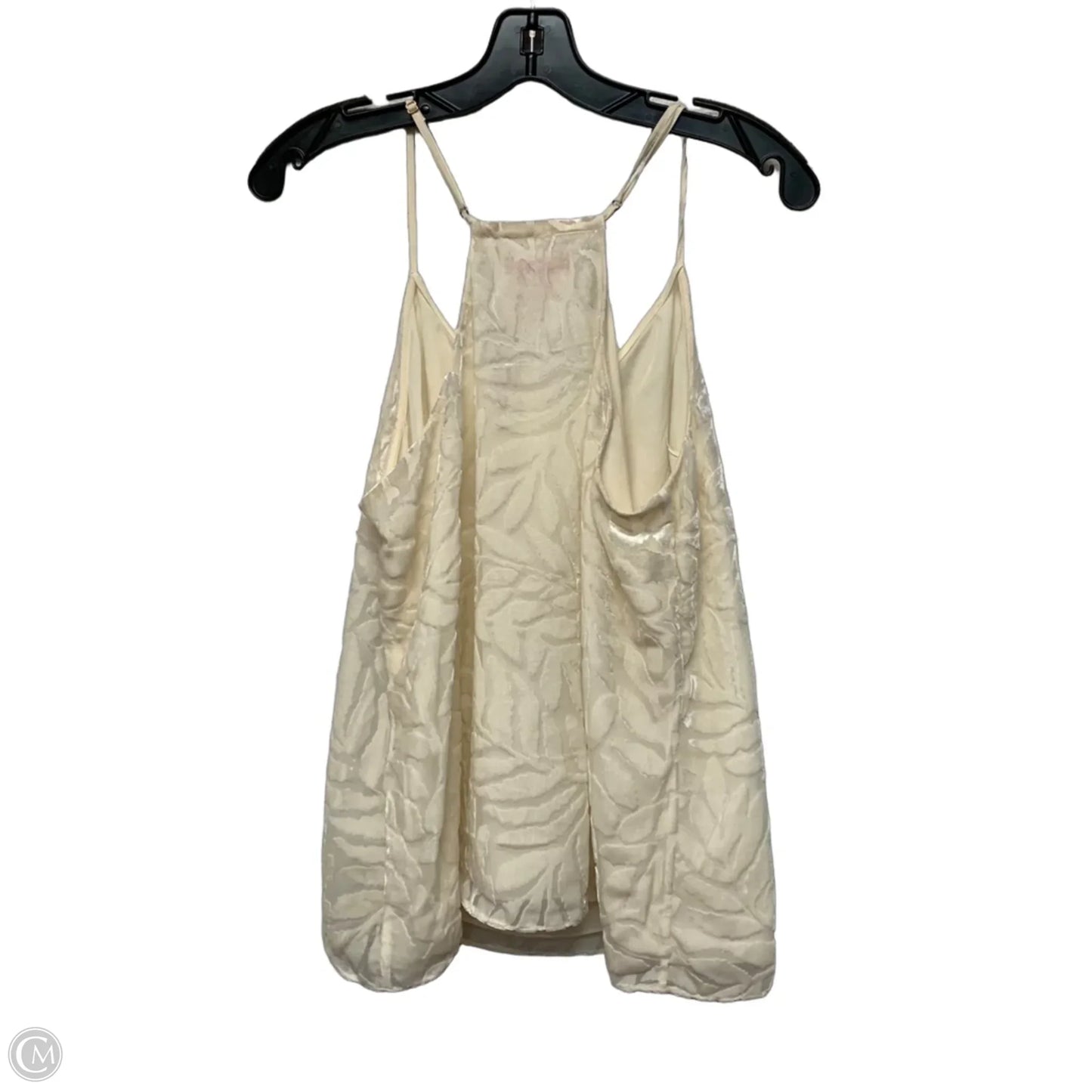 Top Sleeveless Designer By Lilly Pulitzer In Cream, Size: L