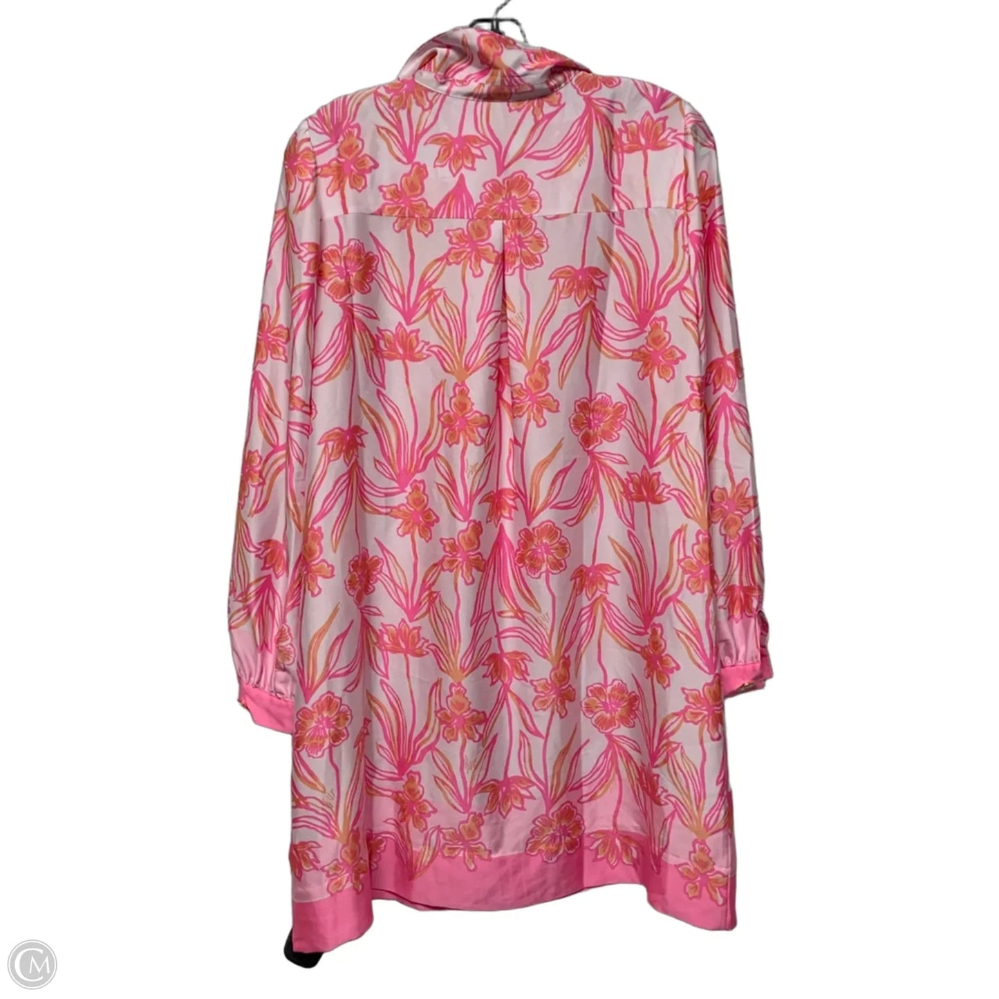 Dress Designer By Lilly Pulitzer In Pink & White, Size: Xs