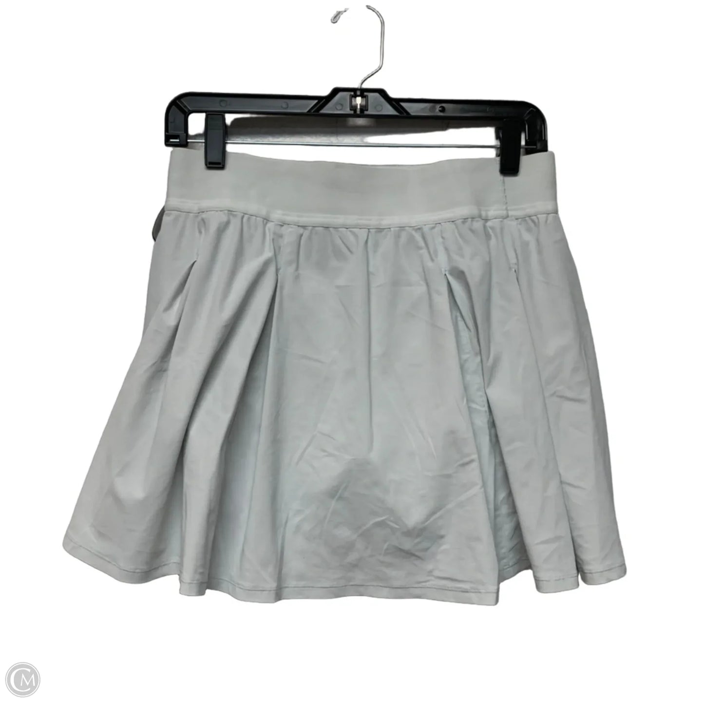 Athletic Skort By Lululemon In White, Size: M