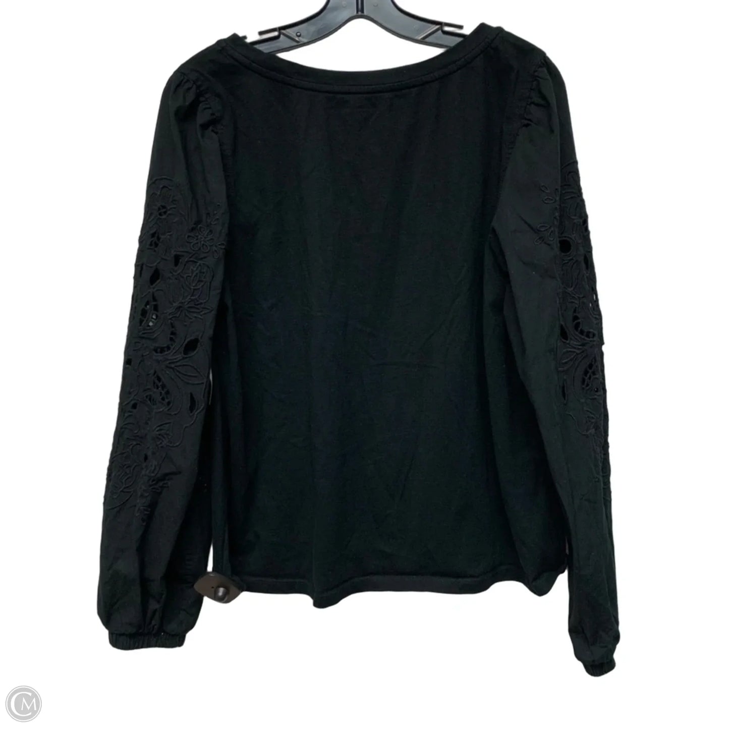 Top Long Sleeve Designer By Lilly Pulitzer In Black, Size: Xl