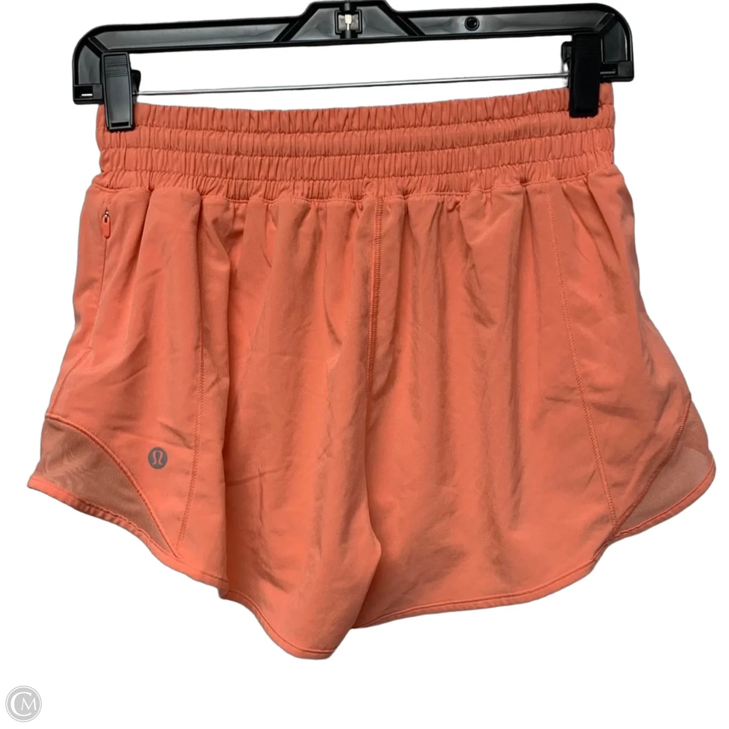 Athletic Shorts By Lululemon In Orange, Size: S