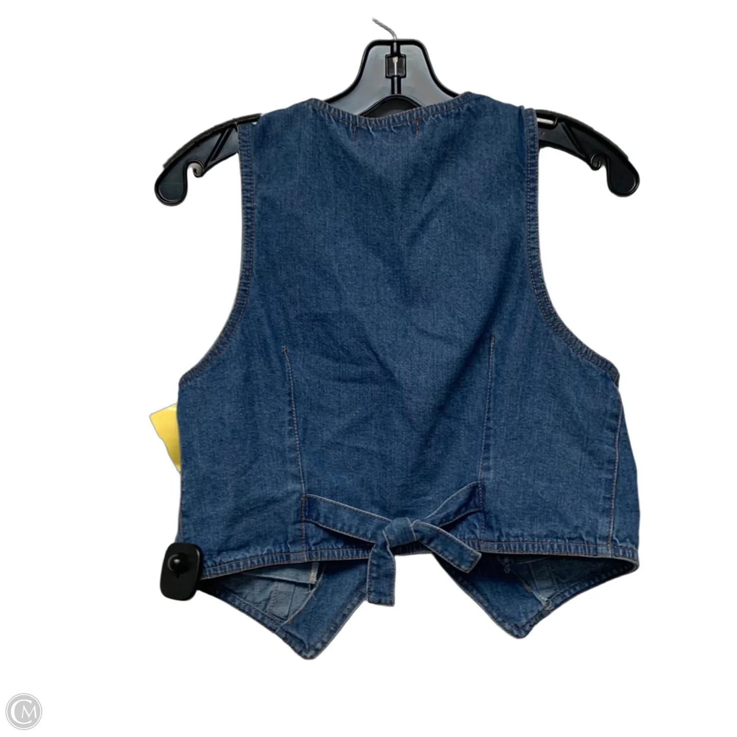 Vest Other By Karen Kane In Blue Denim, Size: Sp