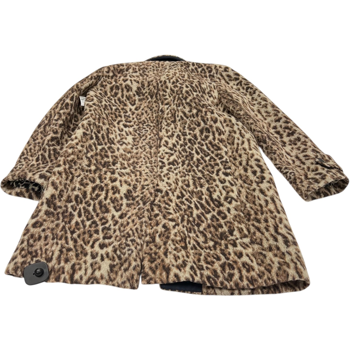 Coat Wool By J. Crew In Animal Print, Size: Xs