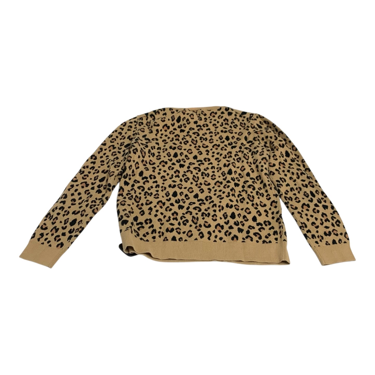 Top Long Sleeve By J. Crew In Animal Print, Size: S