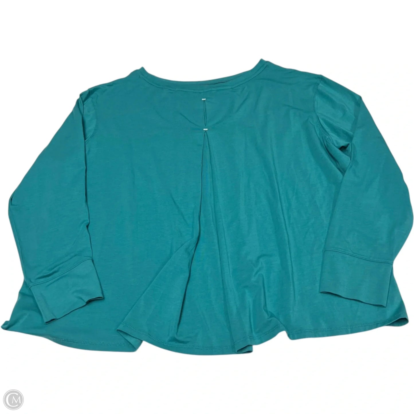 Athletic Top Long Sleeve Crewneck By L.l. Bean In Blue, Size: 1x