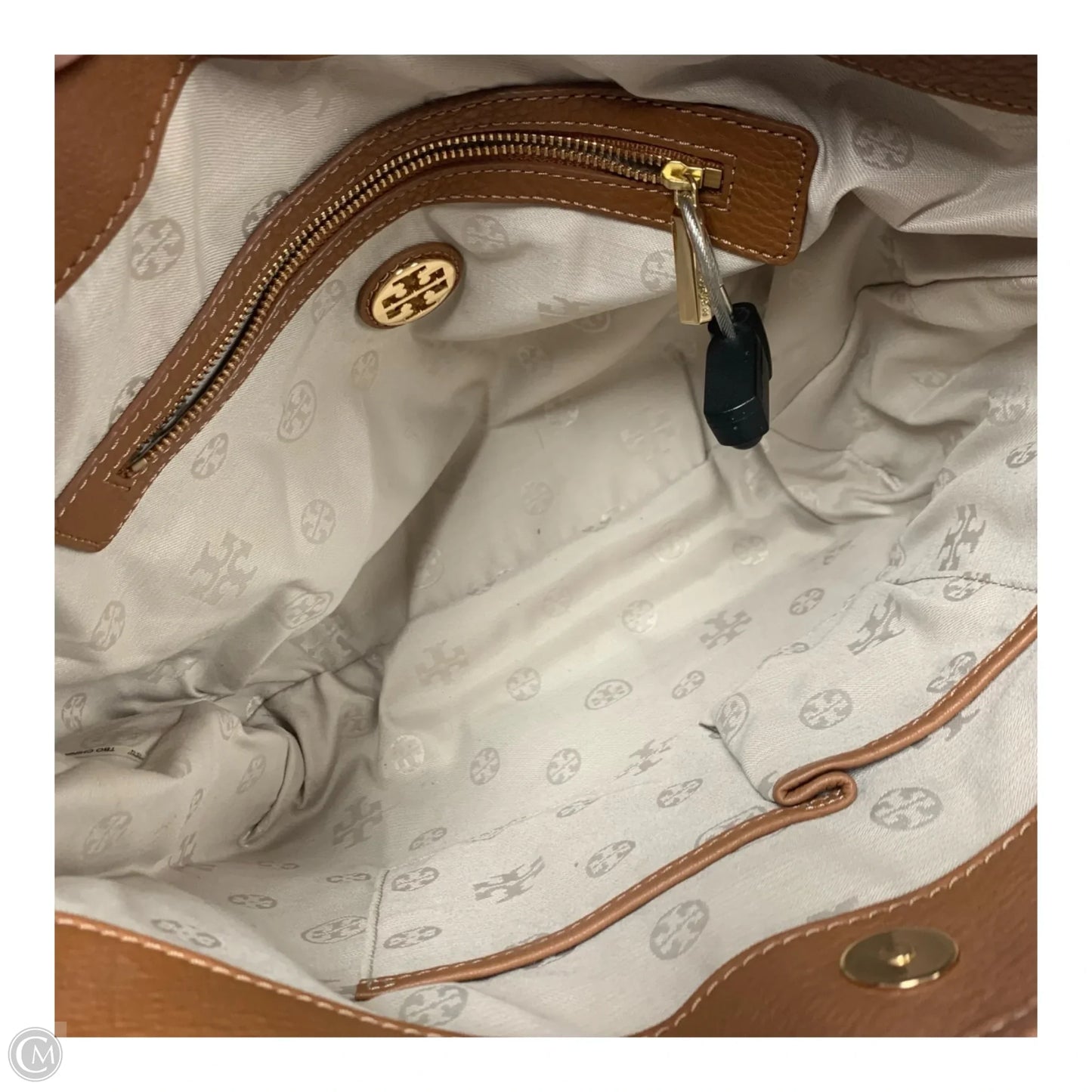 Handbag Designer By Tory Burch, Size: Medium