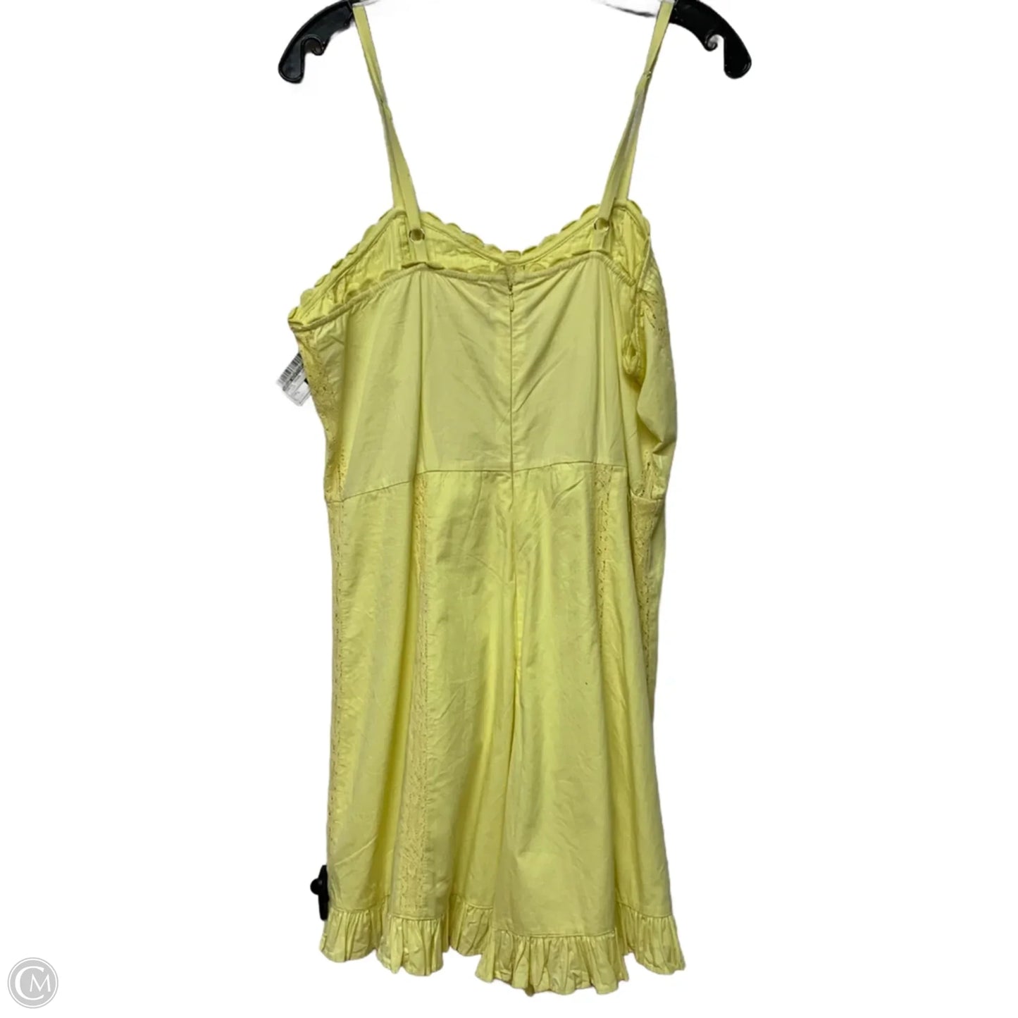 Dress Casual Short By Urban Outfitters In Yellow, Size: L