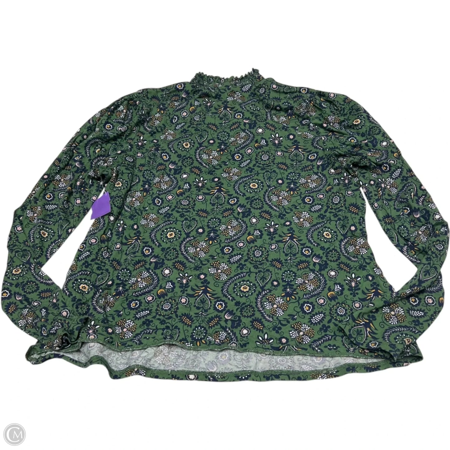 Top Long Sleeve By Boden In Green, Size: M