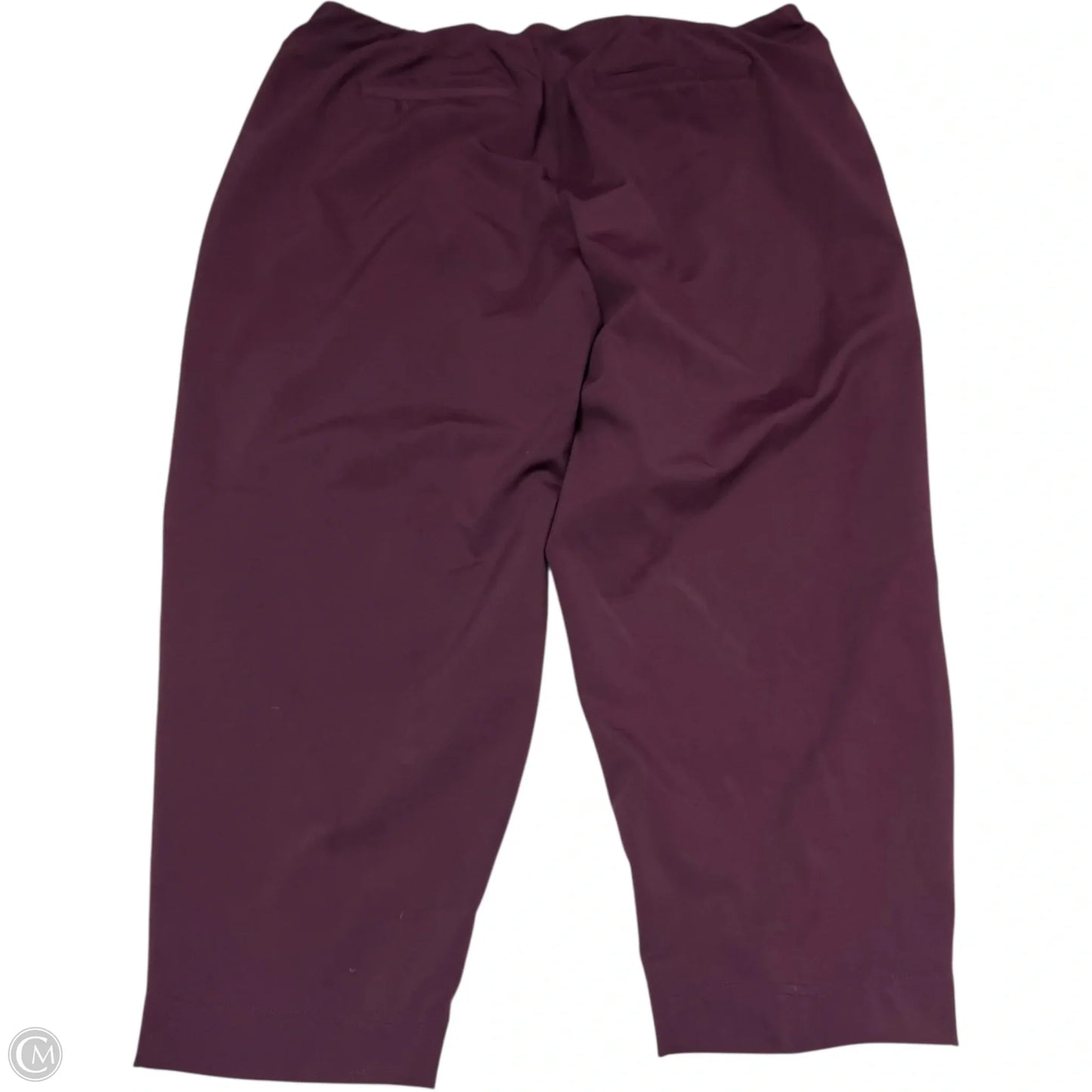 Athletic Pants By Livi Active In Maroon, Size: 1x