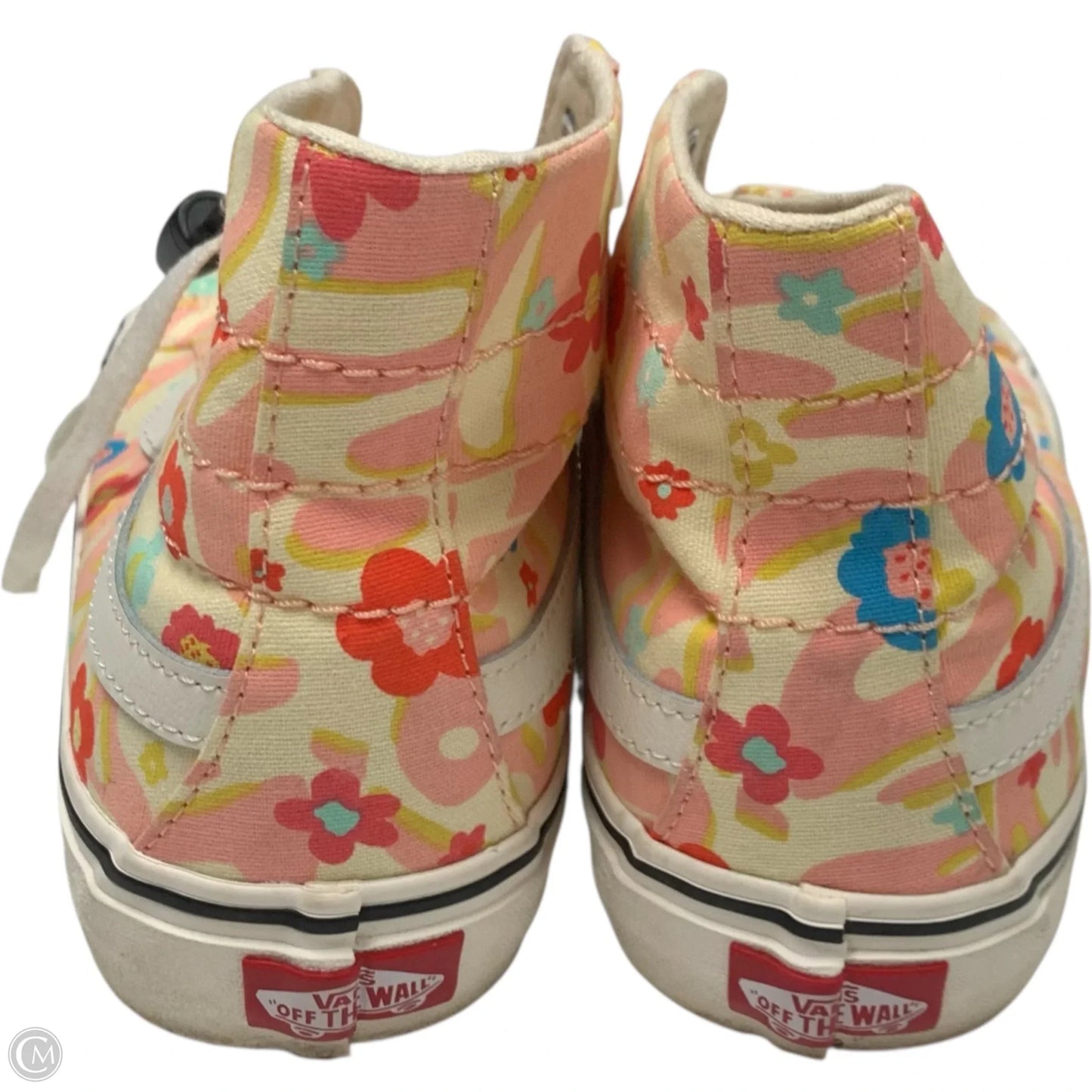 Shoes Sneakers By Vans In Floral Print, Size: 9.5