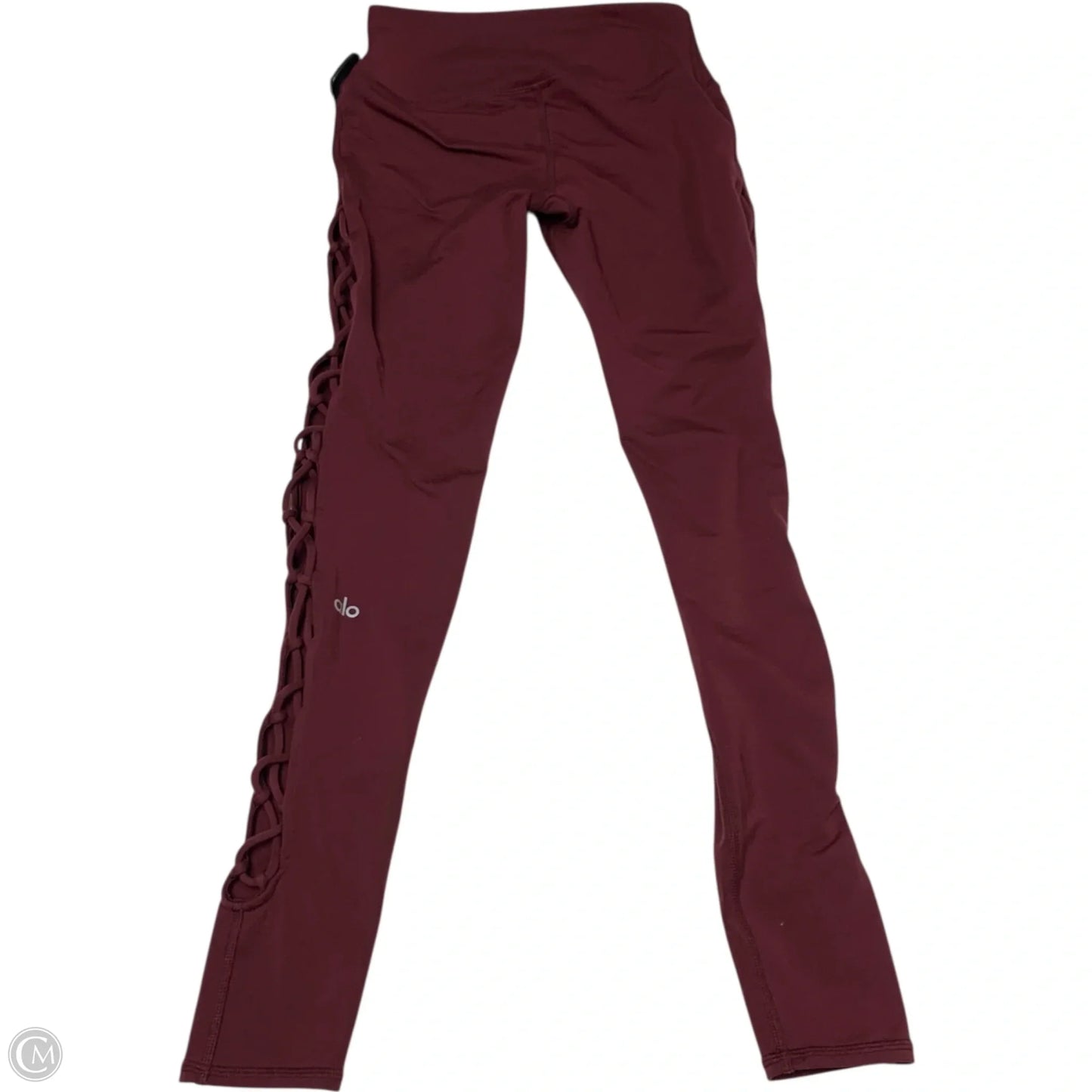 Athletic Leggings By Alo In Red, Size: S