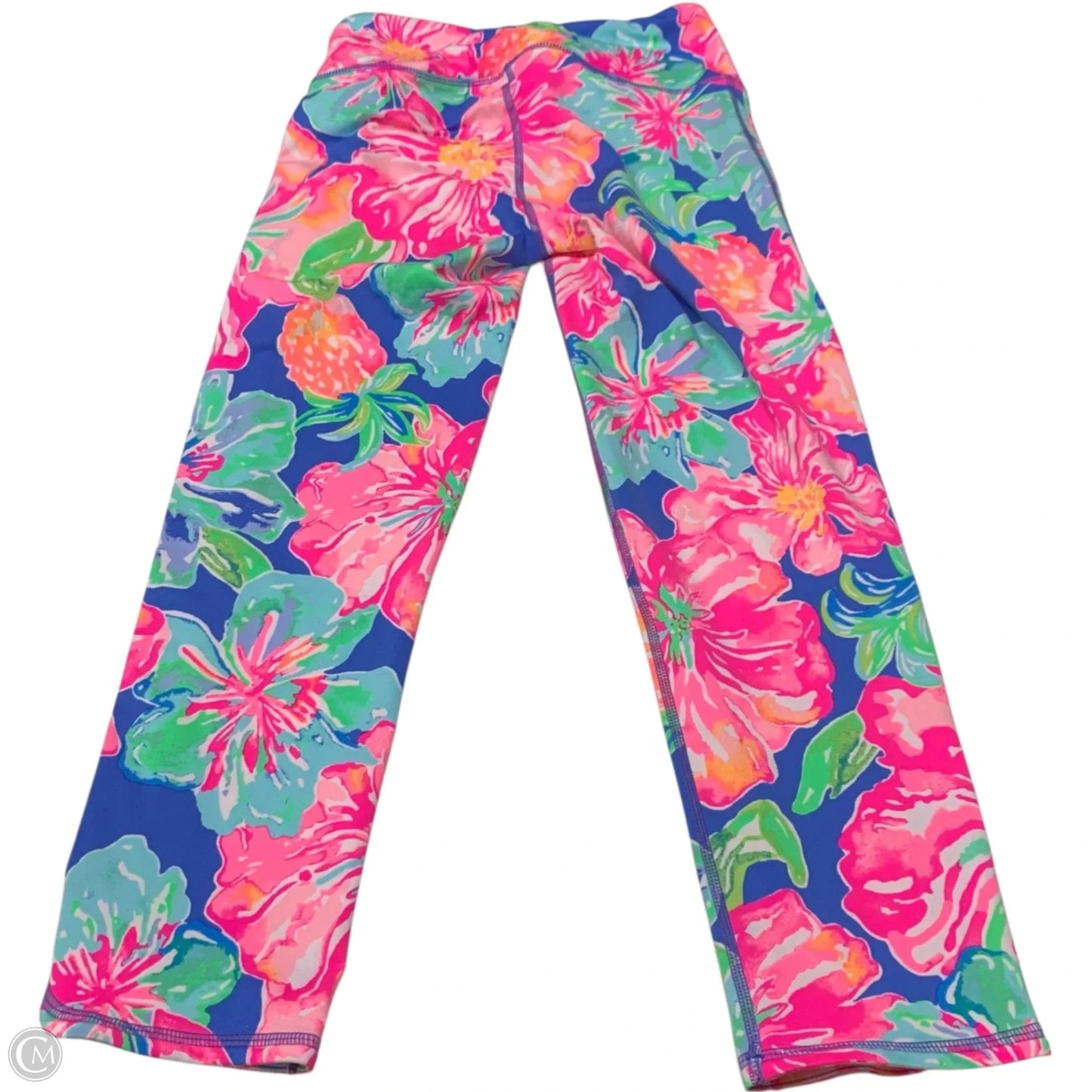 Pants Designer By Lilly Pulitzer In Blue & Pink, Size: Xs